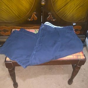 Navy blue Ralph Lauren chino men’s pants. Pristine condition. 42x32